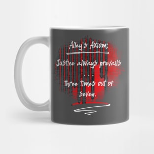 Law of Justice. Humor Collection Mug